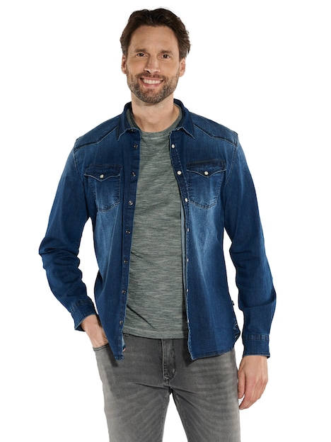 Langarm-Hemd slim fit