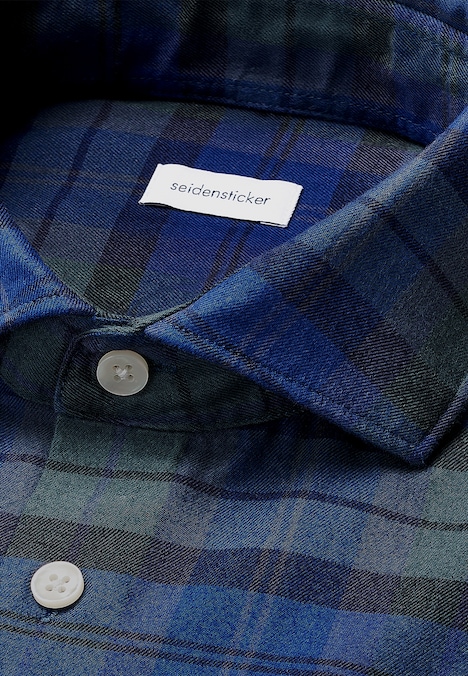 Herren Flanellhemd - Karo