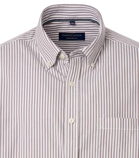 Freizeithemd gestreift Comfort Fit