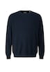 Gerippter Flammgarn-Pullover im Modern Fit