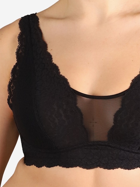 Bralette ELVA Bralettes bügellose BHs,Spitzen-BHs