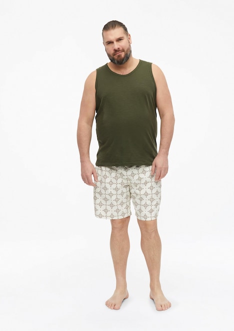 Badeshorts mit Print