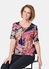 Stretchbequemes Shirt mit extravagantem Druck