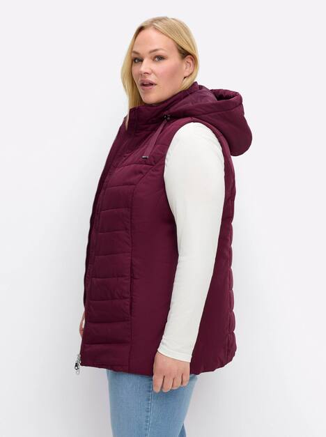 Weste Uni Mit Kapuze