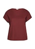 Strukturiertes V-Neck-T-Shirt im Relaxed Fit
