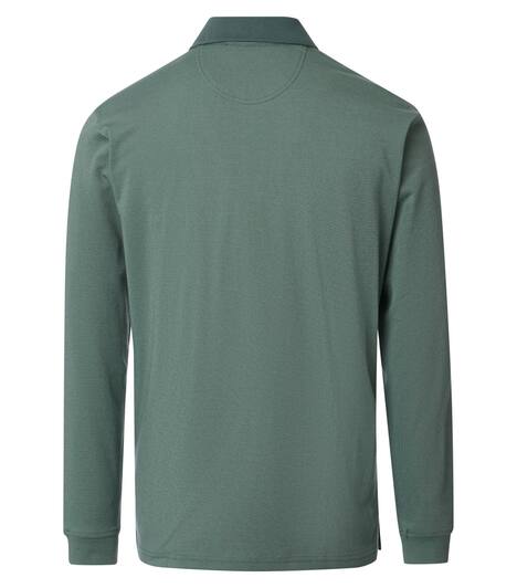 Polo-Shirt Langarm gestreift