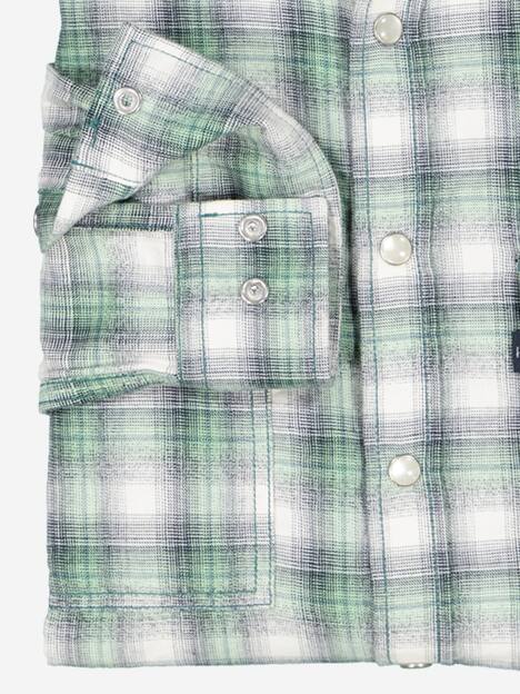 engbers Herren Karohemd , Gruen