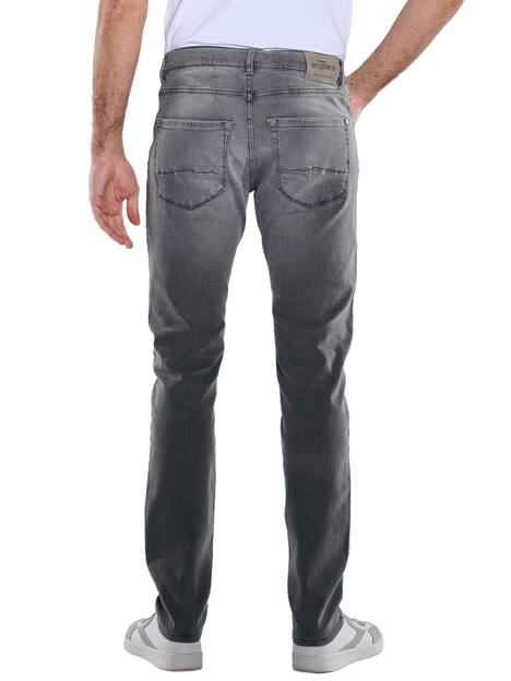 engbers Herren Jeans Classic regular , Dunkelgrau