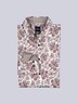 Herren Hemd langarm , Braun