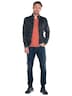 Herren Sweatjacke Stehbund , Anthrazit