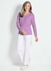Basicpullover mit V-Ausschnitt