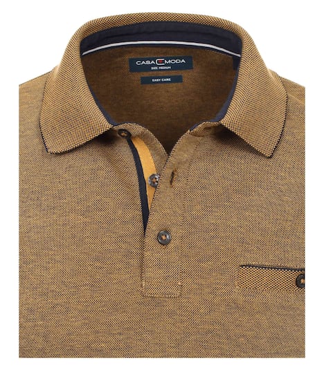 Polo-Shirt Langarm gestreift