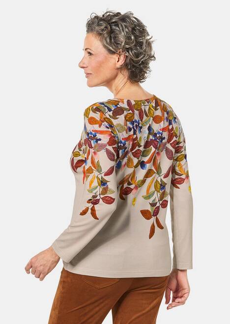 Bezauberndes Druckshirt mit Motivdruck