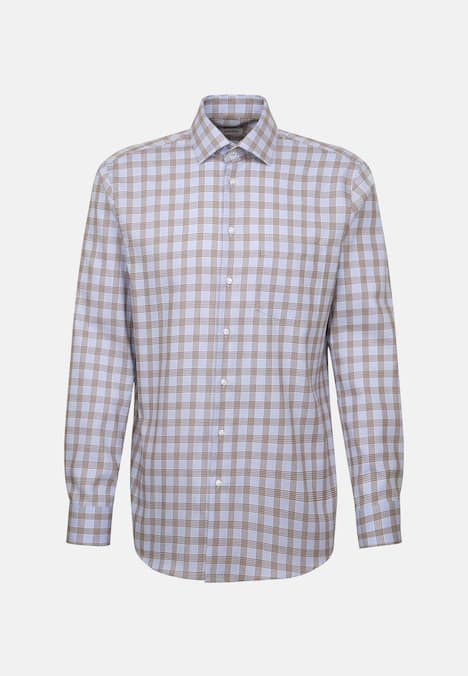 Herren Business Hemd - Karo