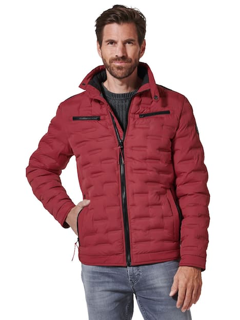 engbers Herren Steppjacke regular , Feuerrot