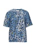 Bluse aus strukturierter Viskose