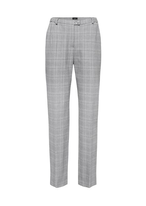 GOLDNER Geruite broek, comfort model Geruite broek, comfort model