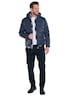 Herren Funktionsjacke mit Softshell-Ärmel , Saphirblau