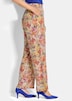 Schlupfhose mit floralem Print