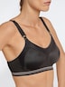 Schiesser Damen Sport-BH High Impact - schwarz