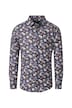 Freizeithemd Langarm Print Casual Fit