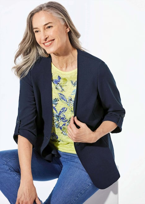 GOLDNER Blazer Blazer met cardiganhals