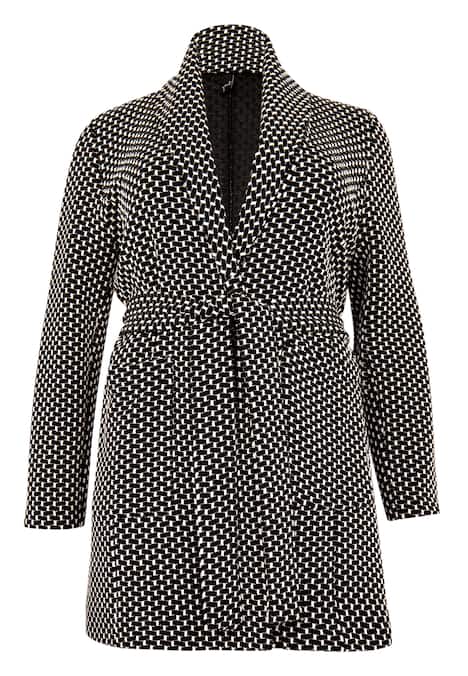 Jacke mit Schalkragen