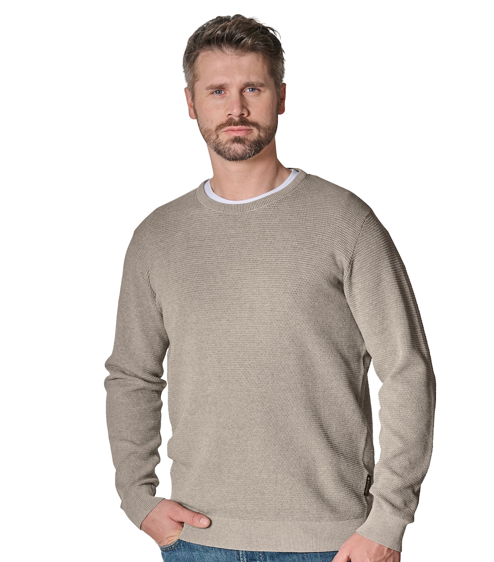 Pullover uni Basic Knitwear
