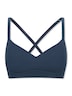 Schiesser Damen Bügelloser BH Unique Cotton deepblue
