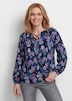 Blouse met bloemenprint