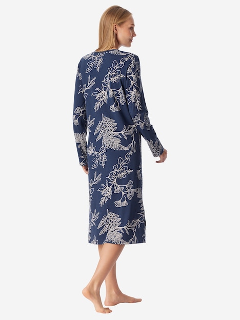 Schiesser Damen Nachthemd Comfort Essentials admiral