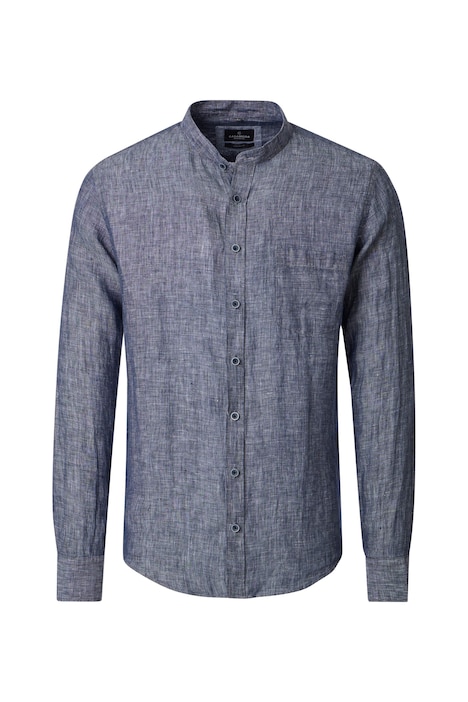 Leinenhemd uni Casual Fit