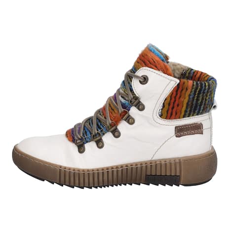 Damen Stiefelette Maren 06, weiss-multi