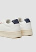 Sneaker in Leder-Optik
