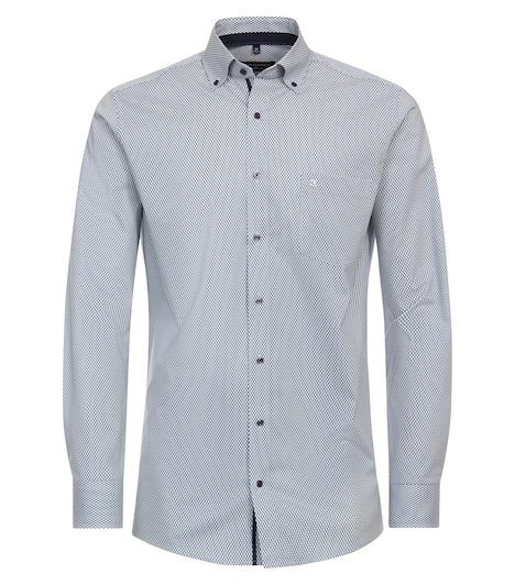 Businesshemd Print Modern Fit