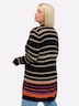 Strickjacke Langarm Jersey Sonstiges Muster Ohne Kragen