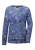 Elegantes Blusenshirt, Paisley-Design