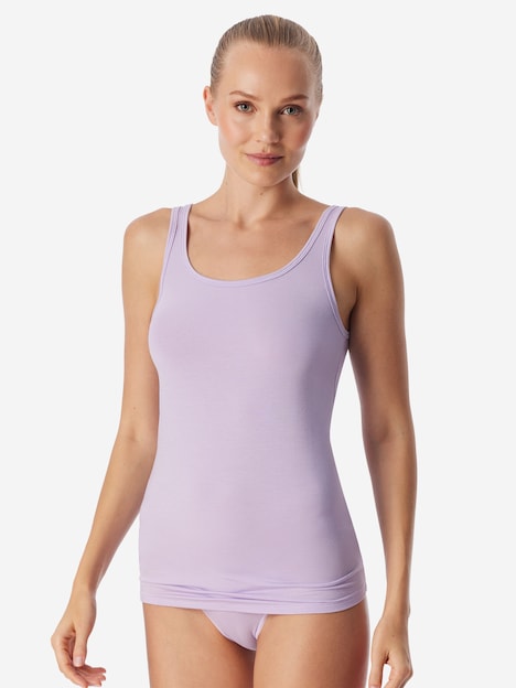 Schiesser Damen Unterhemd Modal Essentials 2-Pack sortiert1