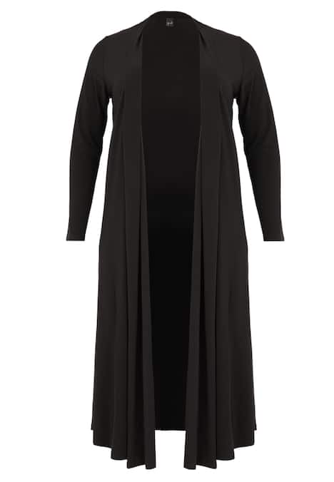 Strickjacke mit drapierter Front