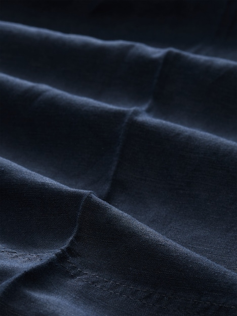 Culotte Hose mit Leinenanteil