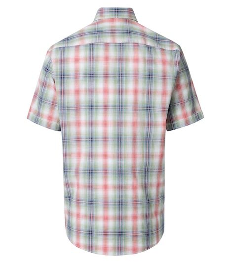 Freizeithemd Kurzarm kariert Casual Fit