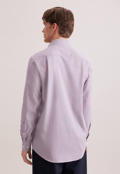 Herren Business Hemd - Karo