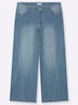 Jeans Jeans mit weitem, ausgestelltem Bein Formbund