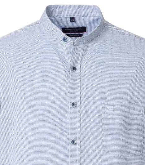 Leinenhemd uni Casual Fit