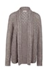 Trageangenehme offene Strickjacke