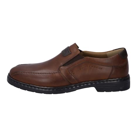 Herren Slipper Alastair 03, cognac-kombi