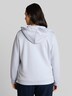 Hoodie Sweatjacke aus Scuba