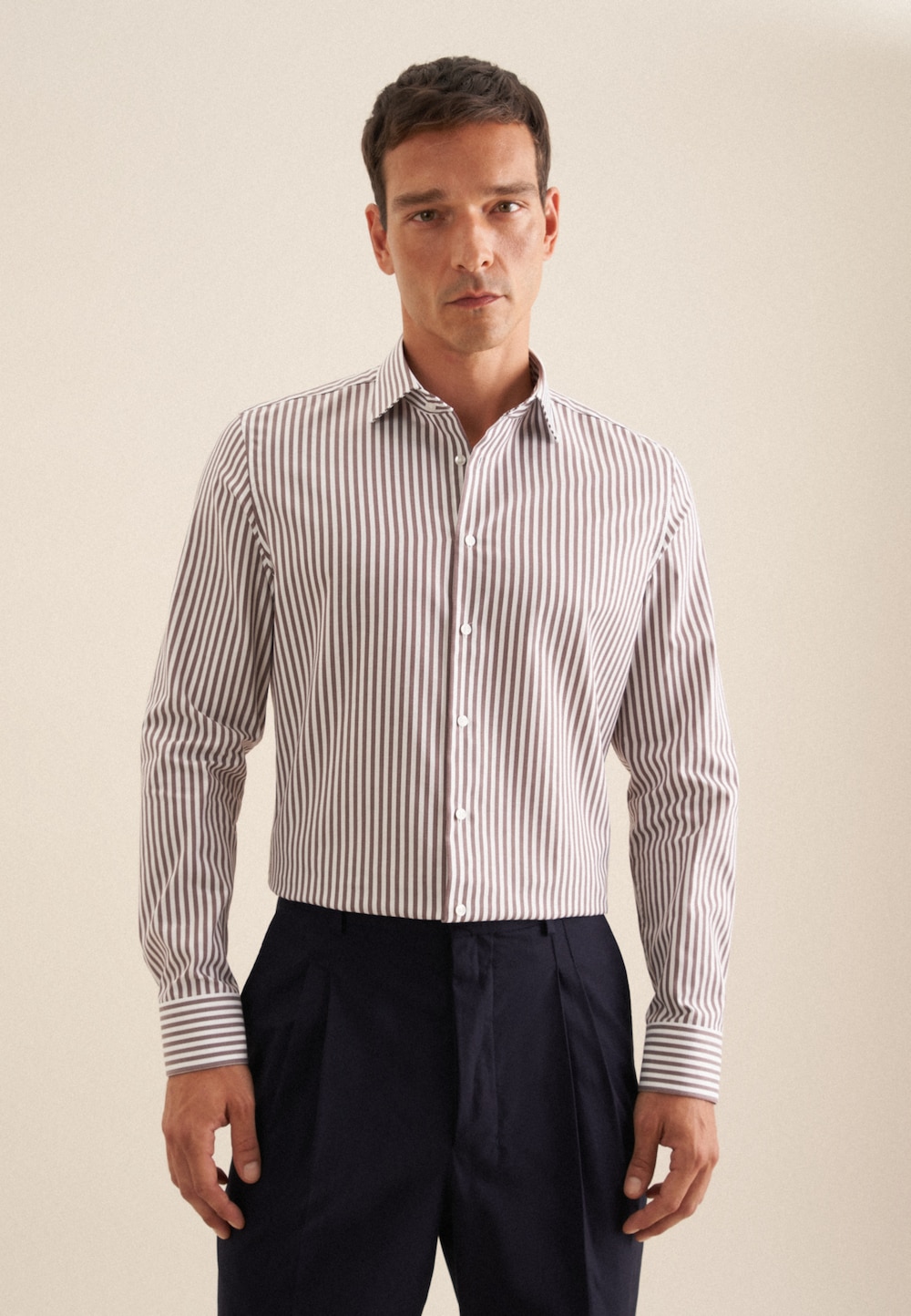 Herren Business Hemd - Gestreift