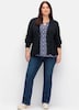 Bootcut-Jeans Bootcut-Jeans mit schmalem Bein und bequemer Taille Fester Bund Uni