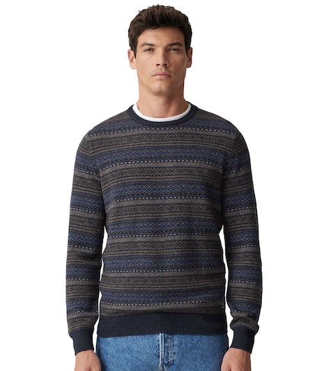 Pullover gestreift